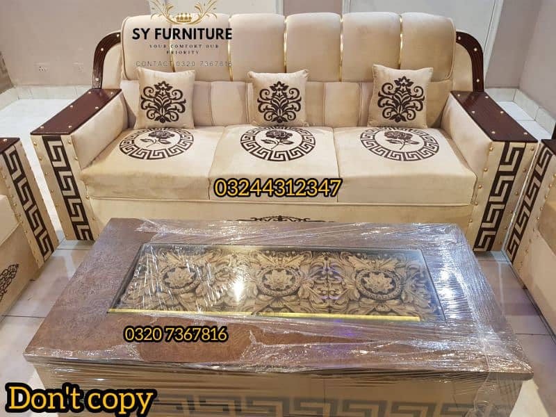 Brand New Sofa Set 6 Seater 7