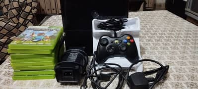 Xbox 360 ultra slim new condition with free orignal cds