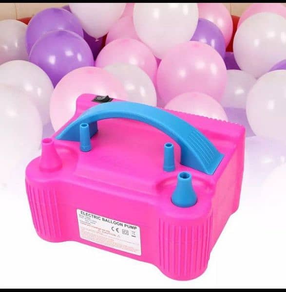 Heavy duty Electric Balloon Inflator Air Pump 1