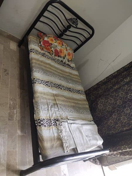 Iron Single Bed For Sell 1