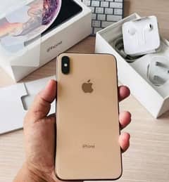Apple iphone xs max 256GB Full Boxmy whtsp number 03415970320