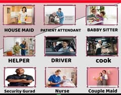 Domestic And Maid Staff Available/Domestic staff/Labour Staff