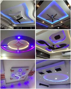 falls ceiling decorations