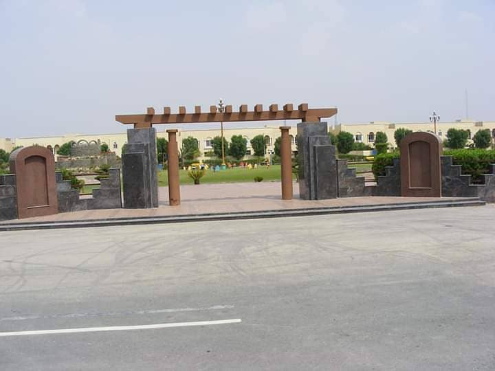 Plot No 75# Central lda approved near hospital mosque and park Top location 20