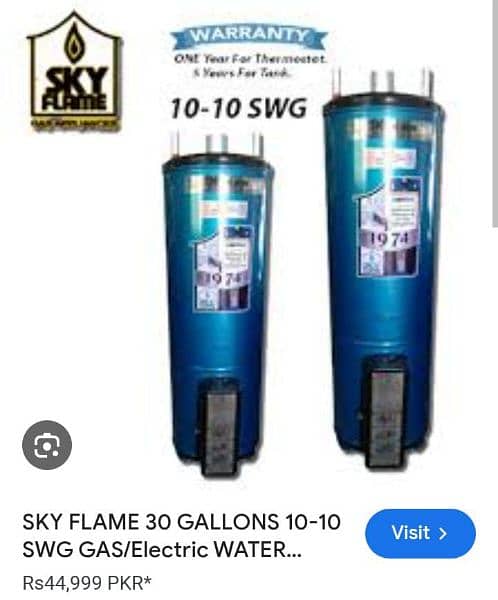 sky flame 30 gallon gyser 3