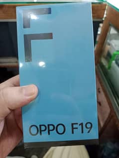 Oppo mobile F19 6/128 with one year warranty