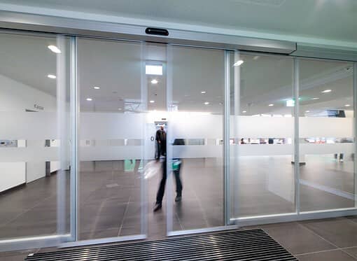 Automatic Glass Sliding and Swing Sensor Door System 1