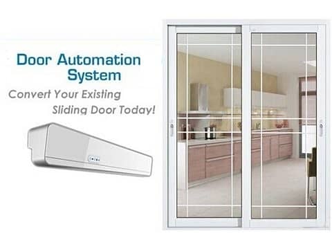 Automatic Glass Sliding and Swing Sensor Door System 4