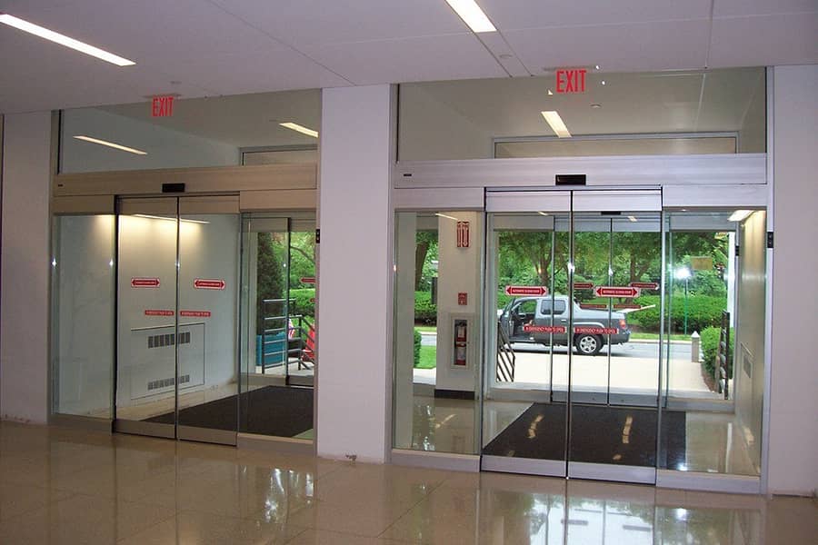 Automatic Glass Sliding and Swing Sensor Door System 6