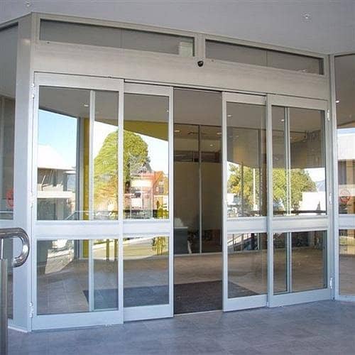 Automatic Glass Sliding and Swing Sensor Door System 12