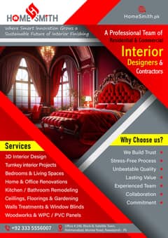 Best Interior Designer & Interior Contractor of Islamabad