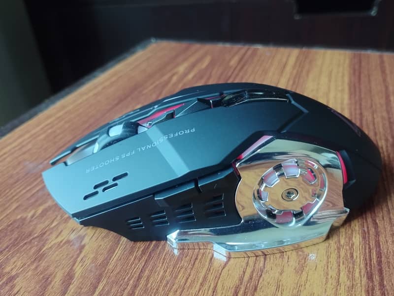 Gaming mouse wireless with RGB lights. (Professional FPS Shooter) 2