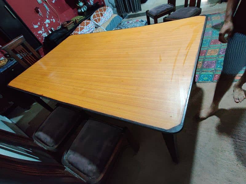 Full Size Wooden Dinning table 8 seater 1