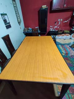 Full Size Wooden Dinning table 8 seater 0