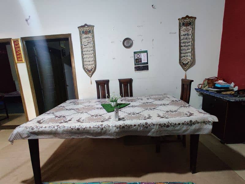 Full Size Wooden Dinning table 8 seater 2