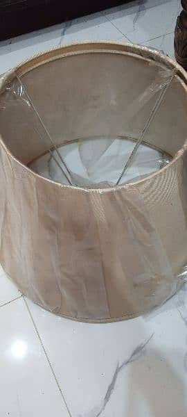 big size lamp shades two piece beige skin color 4