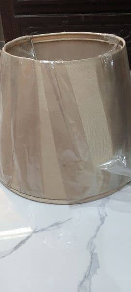big size lamp shades two piece beige skin color 5