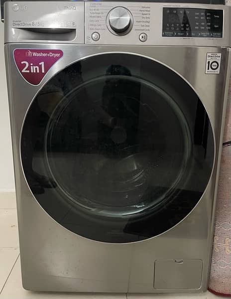 LG Washer & Dryer, 8 / 5 Kg, 6 Motion Direct Drive 0
