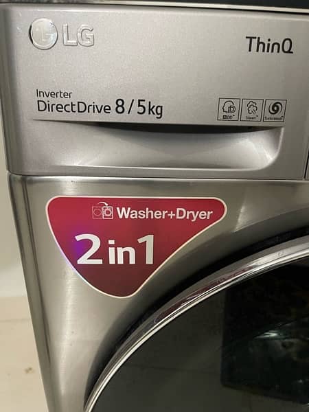 LG Washer & Dryer, 8 / 5 Kg, 6 Motion Direct Drive 1
