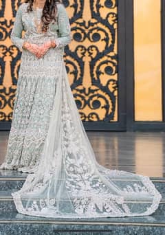 beautiful walima lehnga and choli bridal dress 0