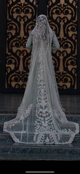 beautiful walima lehnga and choli bridal dress 6