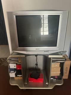 Sony tv with trolly