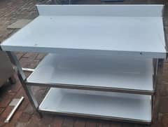 Working Table - Gentry Table - Hot Plate - Grill - Breading Table
