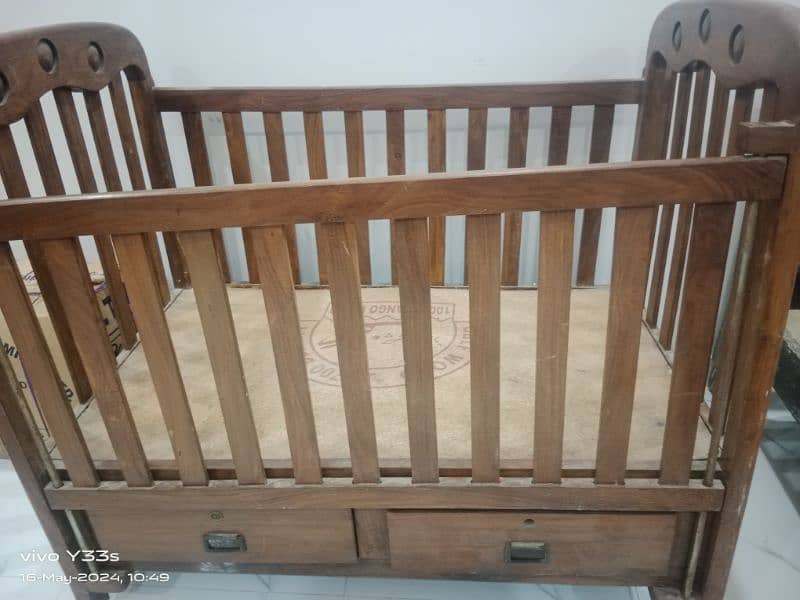 Baby bed wooden 0