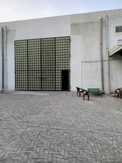 18000sqft Warehouse Avaibale For Rent Near By EmE Society Multan Road.