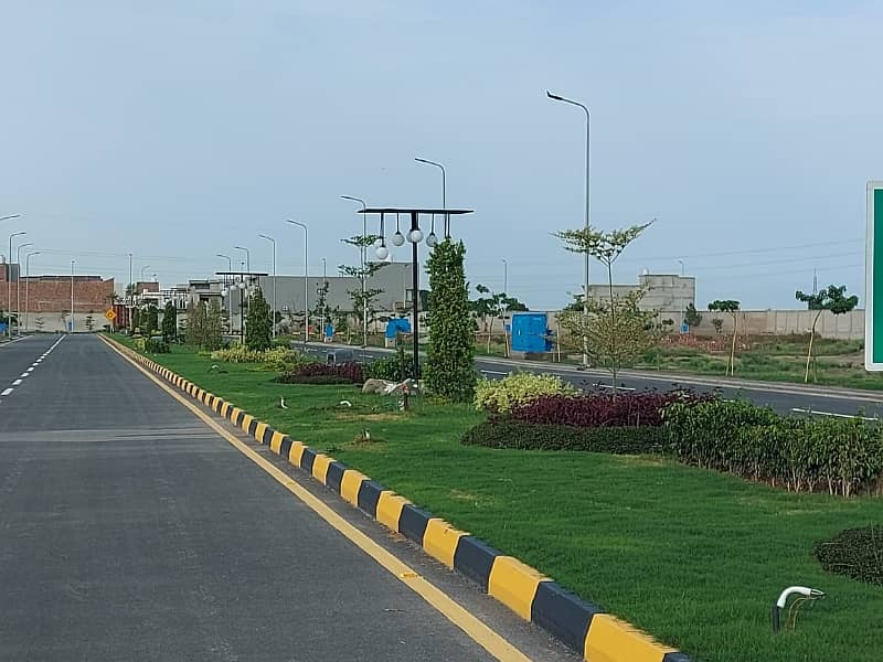 30 Marla plot available for sale D block Green Enclave Abdullah Gardens Canal Road fsd 4