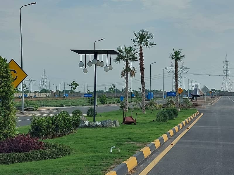 30 Marla plot available for sale D block Green Enclave Abdullah Gardens Canal Road fsd 5