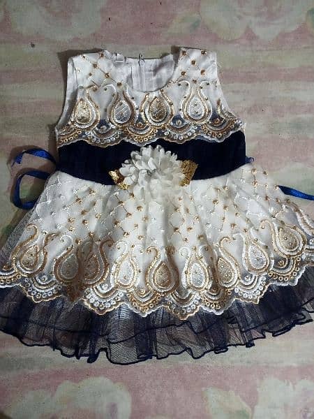 fancy frock for little baby girl 0