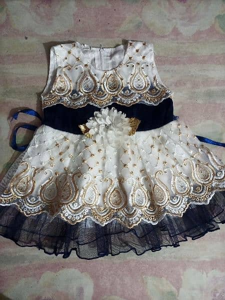 fancy frock for little baby girl 1