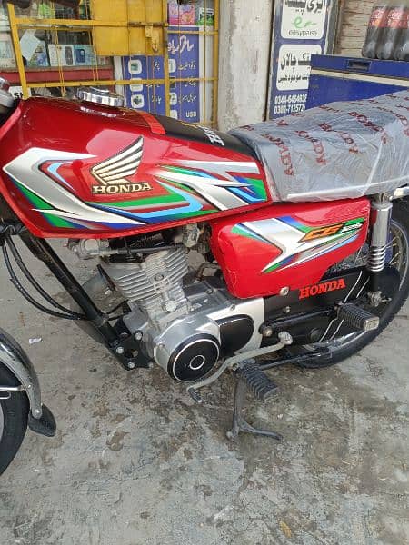 Honda 125 for sell fresh condition 03280166876 4
