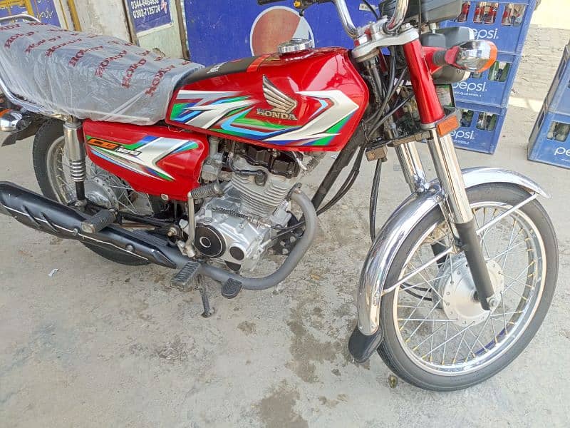 Honda 125 for sell fresh condition 03280166876 5