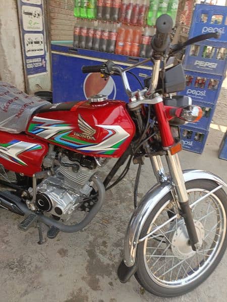 Honda 125 for sell fresh condition 03280166876 6