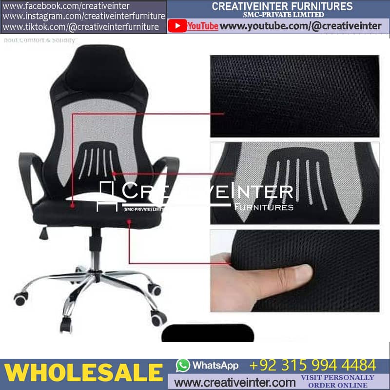 Ergonomic Office Chair Study Gaming Computer Study table Executive 12