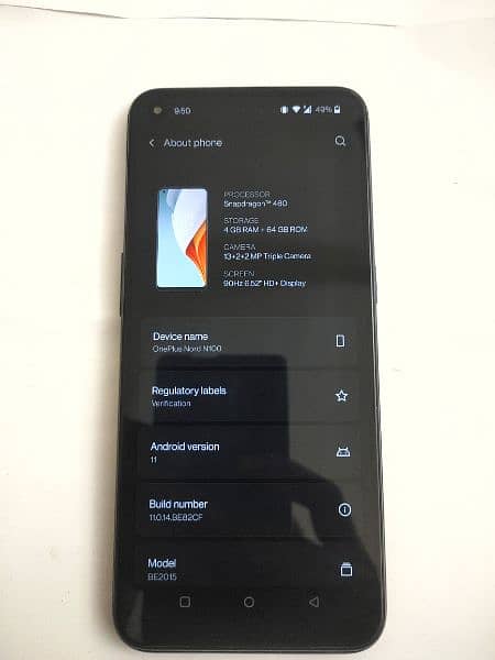 OnePlus Nord N100 urgent sell 3