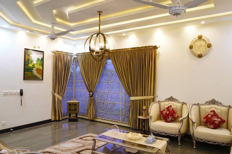 1 Kanal vip luxury house available for sale in Ayesha Block Abdullah Garden Canal Road fsd 10