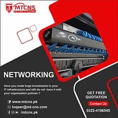 Data Networking, Cabling, Rack Termination, WEB Network Security Servi