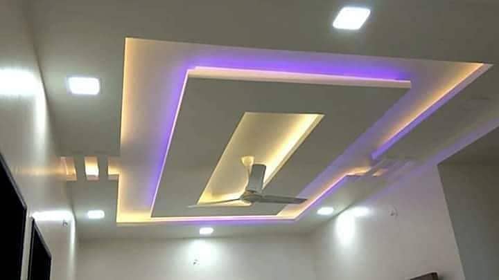 POP Ceiling/Pvc Wall Paneling Roof Ceiling/Gypsum Ceiling 1
