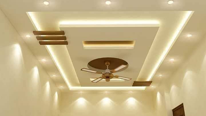 POP Ceiling/Pvc Wall Paneling Roof Ceiling/Gypsum Ceiling 10
