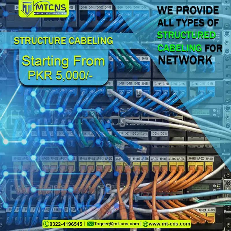 WEB Cabling, Networking, Bandwidth Management, WAN Merging Solutions 6
