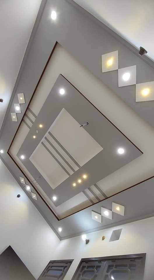 POP Ceiling/Pvc Wall Paneling Roof Ceiling/Gypsum Ceiling 3
