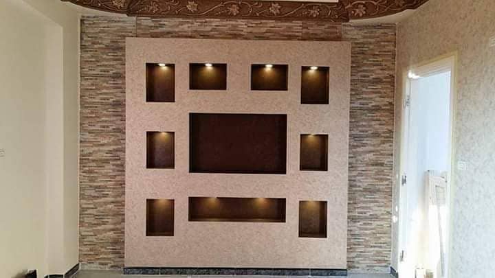 POP Ceiling/Pvc Wall Paneling Roof Ceiling/Gypsum Ceiling 5