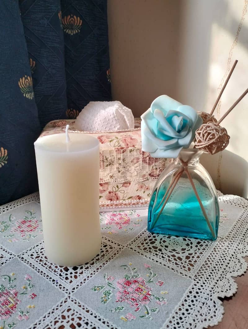 Glass jar scented candle 15