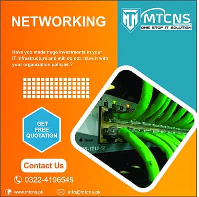 Web Networking, Cabling, Rack Termination, Network Security Services 3