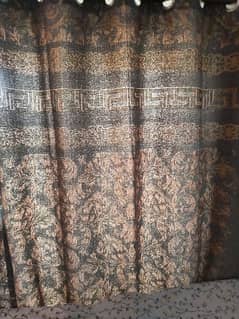 Curtains 1 month used like new 03334133330