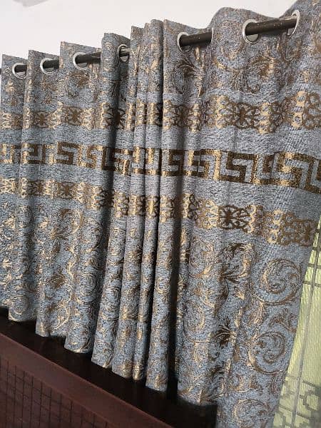 Curtains 6 pieces (8/8 window) new 03334133330 2