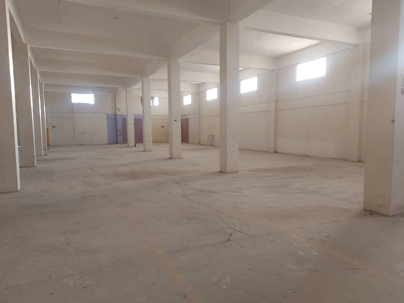 Warehouse Available For Rent In Korangi Industrial Area Near Shan Chowrangi. 9